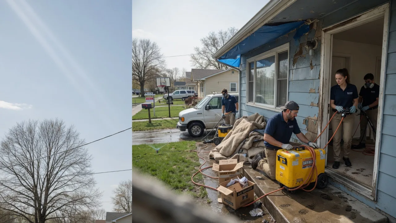 Basement Flood Cleanup in Monitor, WA near me